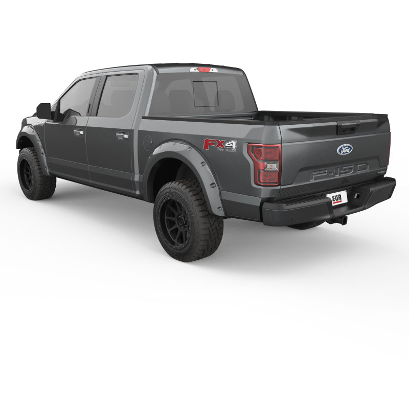 EGR 2018 Ford F150 Bolt-On Look Color Match Fender Flares - Set - Magnetic EGR 2018 Ford F150 Bolt-On Look Color Match Fender Flares - Set - Magnetic