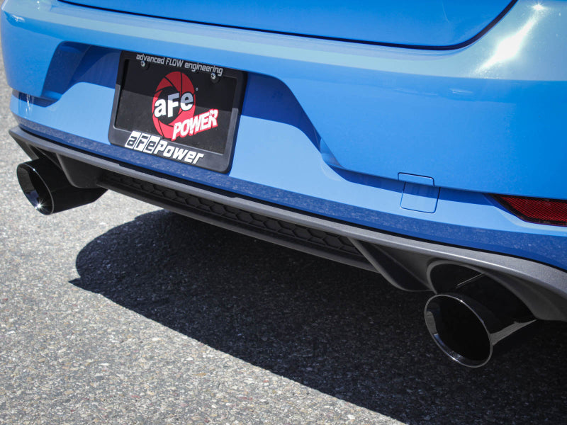 aFe 18-20 VW GTI (MK7.5) 2.0L MACH Force-Xp 3in to 2.5in 304 SS Axle-Back Exhaust System-Black Tips aFe 18-20 VW GTI (MK7.5) 2.0L MACH Force-Xp 3in to 2.5in 304 SS Axle-Back Exhaust System-Black Tips