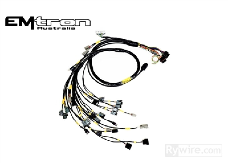 Rywire Honda B-Series (w/MTron KV8 ECU) Eng Harn w/OBD1 Alt/EV14 Inj/AEM IAT & MAP (Adapter Req) Rywire Honda B-Series (w/MTron KV8 ECU) Eng Harn w/OBD1 Alt/EV14 Inj/AEM IAT & MAP (Adapter Req)