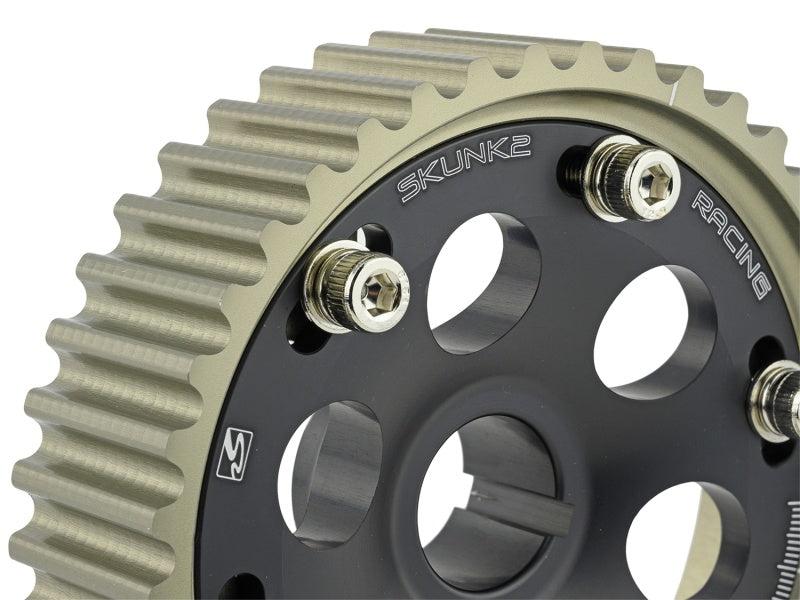 Skunk2 Pro-Series Honda H22/F20B DOHC VTEC Cam Gears (Black) Skunk2 Pro-Series Honda H22/F20B DOHC VTEC Cam Gears (Black)