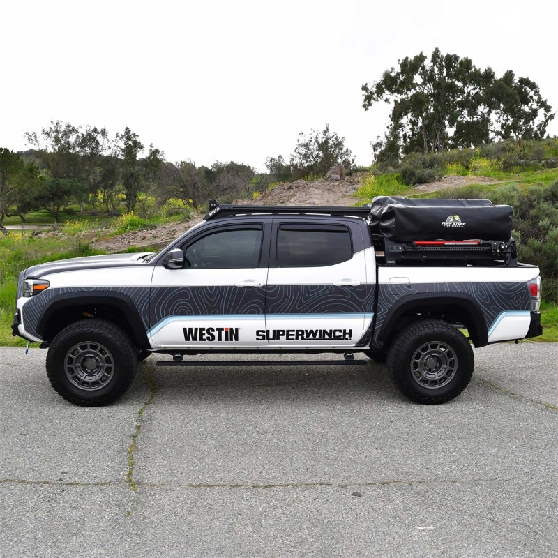 Westin 05-23 Toyota Tacoma Double Cab Pro-e Running Boards - Tex. Blk Westin 05-23 Toyota Tacoma Double Cab Pro-e Running Boards - Tex. Blk