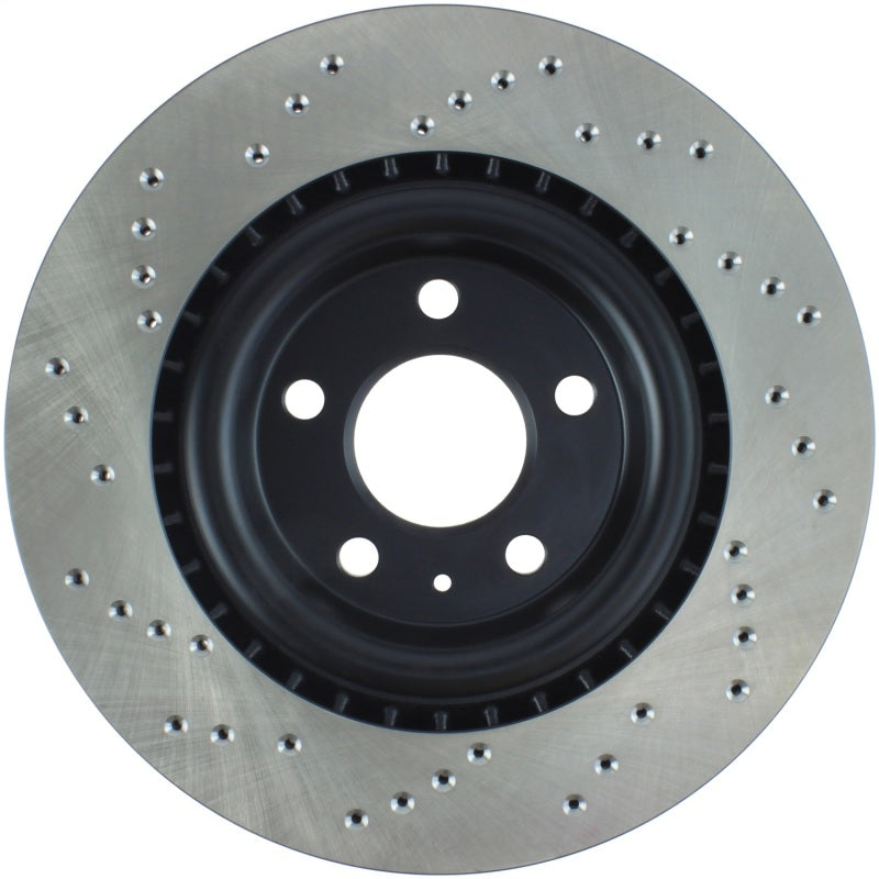 StopTech 12 Audi S4 Rear Left Drilled Rotor StopTech 12 Audi S4 Rear Left Drilled Rotor