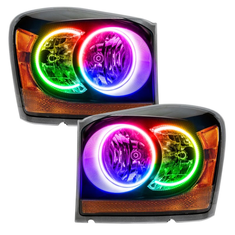Oracle 04-06 Dodge Durango SMD HL - Black - ColorSHIFT w/ BC1 Controller SEE WARRANTY Oracle 04-06 Dodge Durango SMD HL - Black - ColorSHIFT w/ BC1 Controller SEE WARRANTY