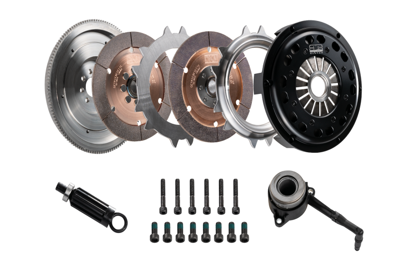 DKM Clutch VW/Audi 2.0L TSI (8 Bolt) Ceramic Twin Disc MR Clutch w/Flywheel (650 ft/lbs Torque) DKM Clutch VW/Audi 2.0L TSI (8 Bolt) Ceramic Twin Disc MR Clutch w/Flywheel (650 ft/lbs Torque)
