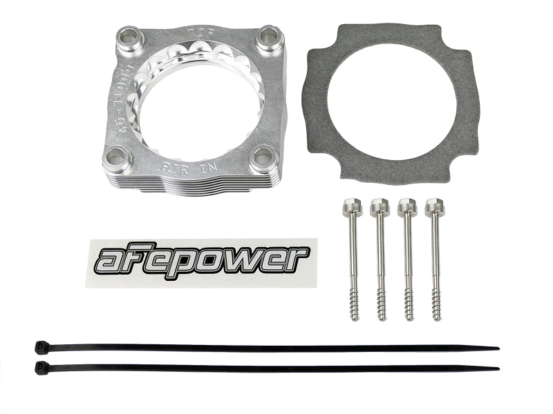 aFe Silver Bullet Throttle Body Spacer 12-15 BMW 328i (F30) L4-2.0L N20/N26 aFe Silver Bullet Throttle Body Spacer 12-15 BMW 328i (F30) L4-2.0L N20/N26