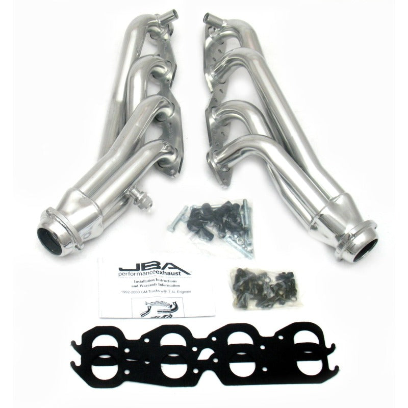 JBA 96-00 GM Truck 7.4L Voretc w/EGR & A.I.R. 1-3/4in Primary Silver Ctd Cat4Ward Header JBA 96-00 GM Truck 7.4L Voretc w/EGR & A.I.R. 1-3/4in Primary Silver Ctd Cat4Ward Header