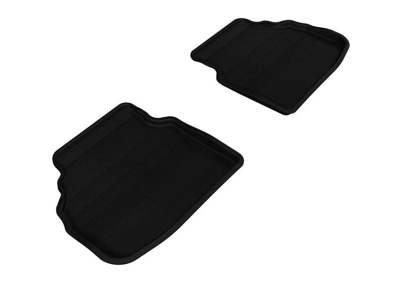 3D MAXpider 2009-2012 BMW 7 Series F01 Kagu 2nd Row Floormats - Black 3D MAXpider 2009-2012 BMW 7 Series F01 Kagu 2nd Row Floormats - Black