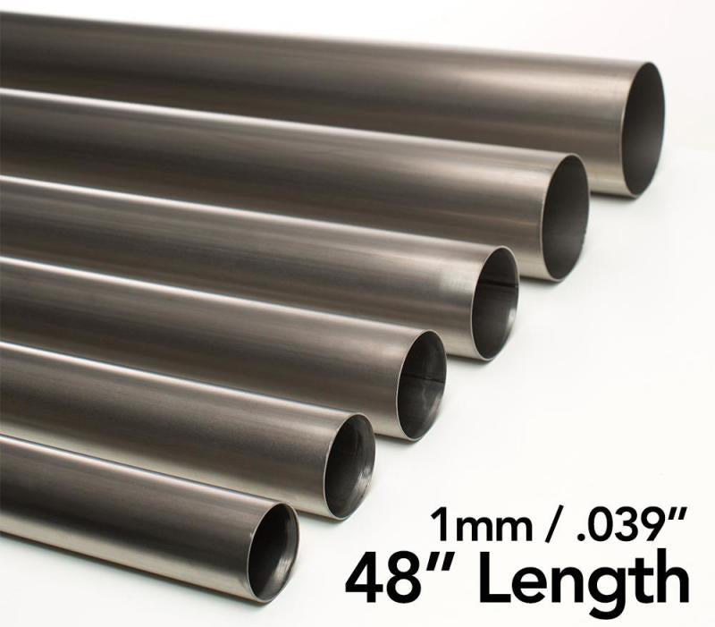 Ticon Industries 2.13in Diameter x 48.0in Length 1mm/.039in Wall Thickness Titanium Tube Ticon Industries 2.13in Diameter x 48.0in Length 1mm/.039in Wall Thickness Titanium Tube