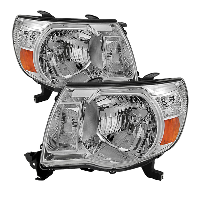 Xtune Toyota Tacoma 05-11 Amber Crystal Headlights Chrome HD-JH-TT05-AM-C Xtune Toyota Tacoma 05-11 Amber Crystal Headlights Chrome HD-JH-TT05-AM-C