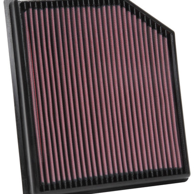 K&N 2018 Jeep Grand Cherokee V8-6.2L F/I Replacement Drop In Air Filter