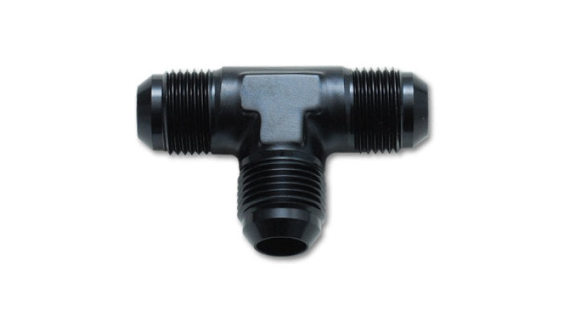 Vibrant -4AN Flare Tee Adapter Fitting - Aluminum Vibrant -4AN Flare Tee Adapter Fitting - Aluminum