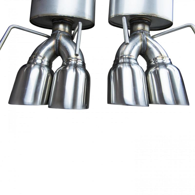 Kooks 09-13 Chevy Corvette C6 LS2/LS3 6.0L/6.2L OEM x 2 1/2in Axleback w/Pol tips Kooks 09-13 Chevy Corvette C6 LS2/LS3 6.0L/6.2L OEM x 2 1/2in Axleback w/Pol tips