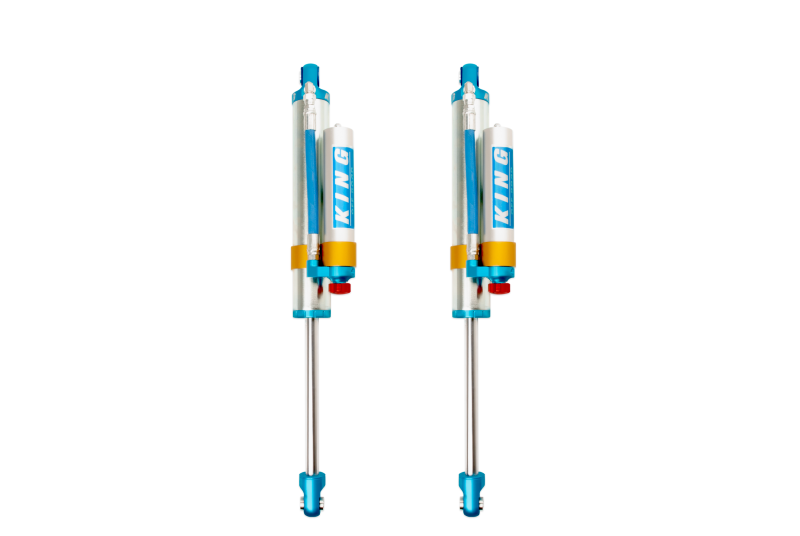 King Shocks 2005+ Ford F-250/F-350 4WD Rear 2.5 Dia Piggy Hose Reservoir Shock w/Adjuster (Pair) King Shocks 2005+ Ford F-250/F-350 4WD Rear 2.5 Dia Piggy Hose Reservoir Shock w/Adjuster (Pair)