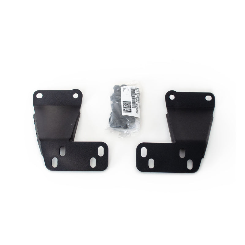 Go Rhino 19-21 Chevrolet Silverado (Excl. Driv Alert Pkg) RC4 & RC3 LR Brackets - Tex. Blk Go Rhino 19-21 Chevrolet Silverado (Excl. Driv Alert Pkg) RC4 & RC3 LR Brackets - Tex. Blk