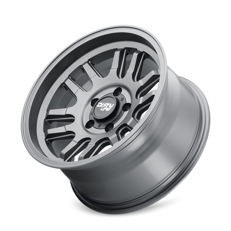 Dirty Life 9310 Canyon 17x9 / 5x127 BP / -12mm Offset / 71.5mm Hub Satin Graphite Wheel Dirty Life 9310 Canyon 17x9 / 5x127 BP / -12mm Offset / 71.5mm Hub Satin Graphite Wheel