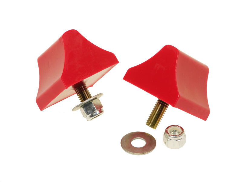 Prothane Universal Bump Stop 1-3/8 X 2 X 2-1/4 Wedge - Red Prothane Universal Bump Stop 1-3/8 X 2 X 2-1/4 Wedge - Red