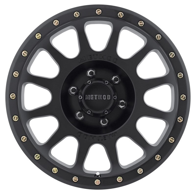 Method MR305 NV 18x9 0mm Offset 6x135 94mm CB Method Matte Black Street Loc Wheel Method MR305 NV 18x9 0mm Offset 6x135 94mm CB Method Matte Black Street Loc Wheel