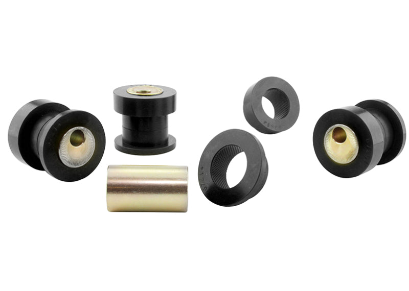 Whiteline 05+ BMW 1 Series/3/05-10/11 3 Series Fr Radius/Strut Rod-to Chassis Bushing (+/- 0.5 Deg) Whiteline 05+ BMW 1 Series/3/05-10/11 3 Series Fr Radius/Strut Rod-to Chassis Bushing (+/- 0.5 Deg)