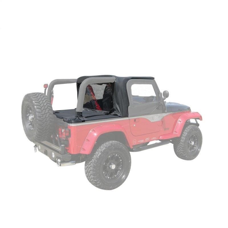Rampage 1997-2002 Jeep Wrangler(TJ) Cab Soft Top And Tonneau Cover - Black Denim Rampage 1997-2002 Jeep Wrangler(TJ) Cab Soft Top And Tonneau Cover - Black Denim