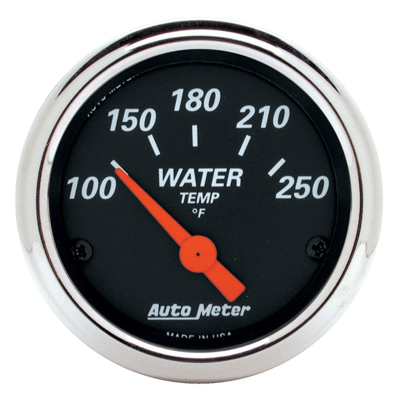Autometer Designer Black 2 1/16in 250 Deg F Electronic Water Temp Gauge Autometer Designer Black 2 1/16in 250 Deg F Electronic Water Temp Gauge