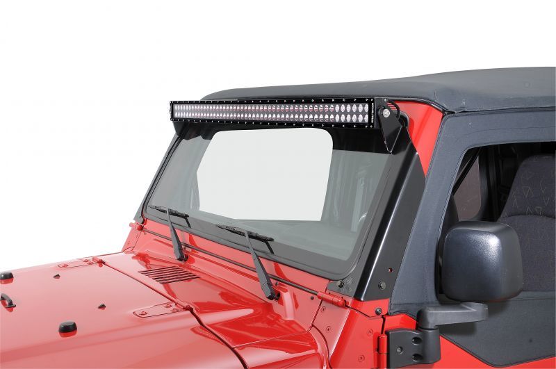 KC HiLiTES 97-06 Jeep TJ Overhead Mount Bracket Set for 50in. C-Series/Gravity Pro6 LED Light Bars KC HiLiTES 97-06 Jeep TJ Overhead Mount Bracket Set for 50in. C-Series/Gravity Pro6 LED Light Bars