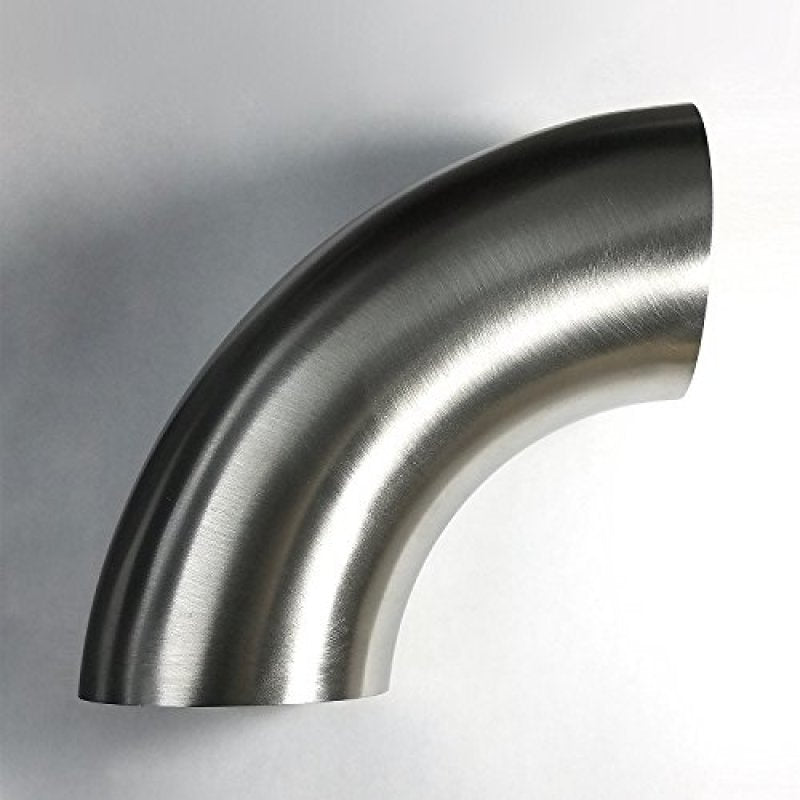 Stainless Bros 2.75in Diameter 1.5D / 2.75in CLR 90 Degree Bend .65in/No leg Mandrel Bend Stainless Bros 2.75in Diameter 1.5D / 2.75in CLR 90 Degree Bend .65in/No leg Mandrel Bend