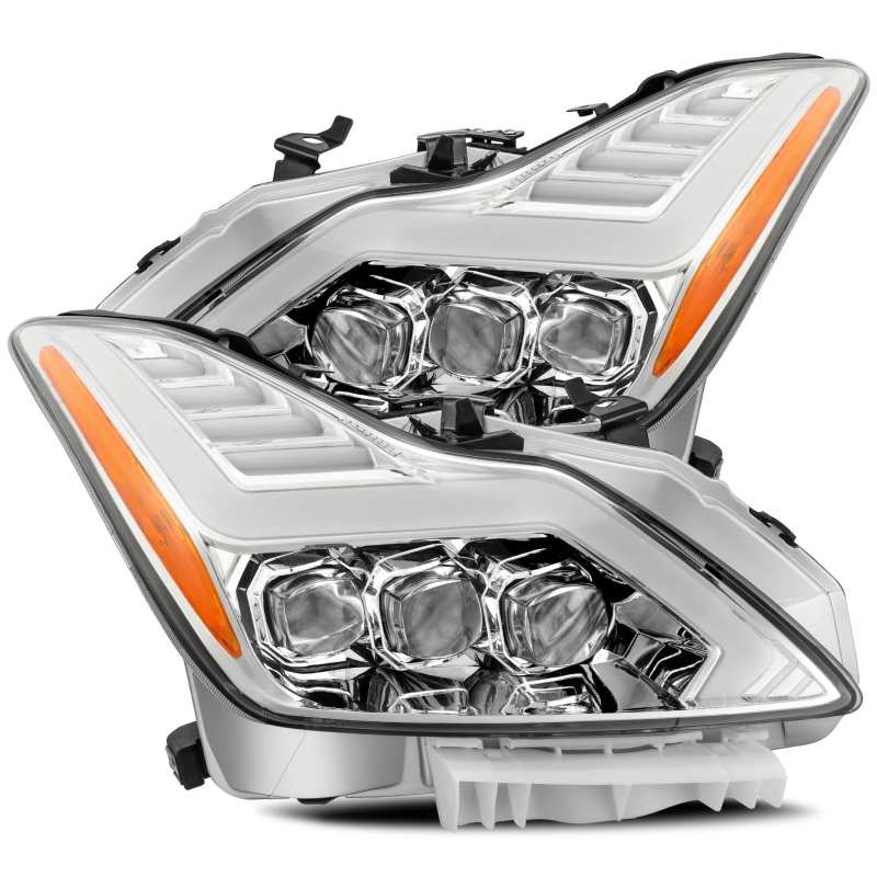 AlphaRex 08-13 Infiniti G37 NOVA LED Proj Headlights Chrome w/ Activ Light/Seq Signal/DRL AlphaRex 08-13 Infiniti G37 NOVA LED Proj Headlights Chrome w/ Activ Light/Seq Signal/DRL