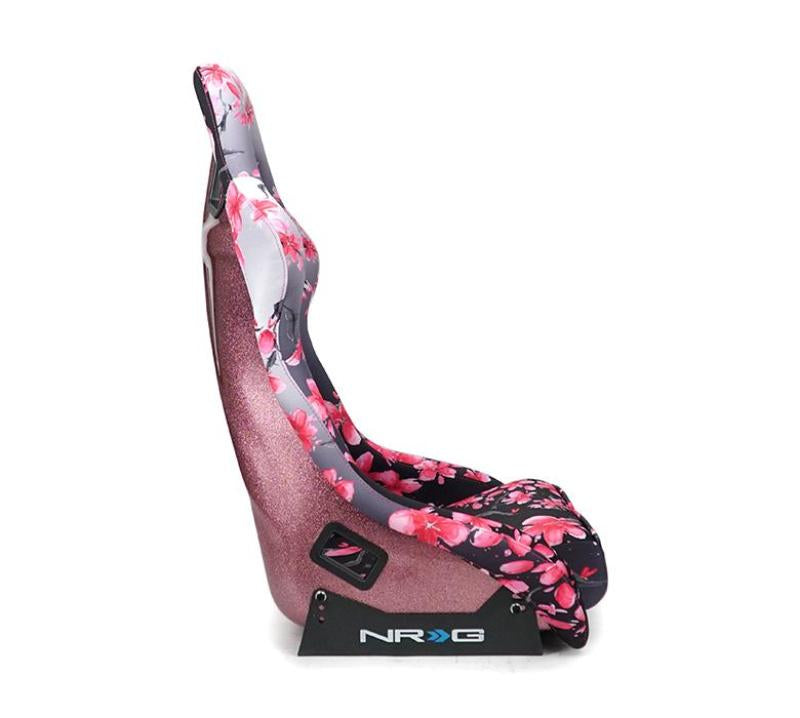 NRG FRP Bucket Seat PRISMA Japanese Cherry Blossom Edition W/ Pink Pearlized Back - Medium NRG FRP Bucket Seat PRISMA Japanese Cherry Blossom Edition W/ Pink Pearlized Back - Medium