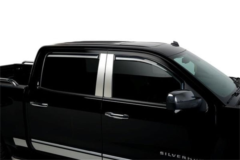 Putco 14-18 Chevy Silverado LD - 4 Door - Crew Cab Element Tinted Window Visors Putco 14-18 Chevy Silverado LD - 4 Door - Crew Cab Element Tinted Window Visors