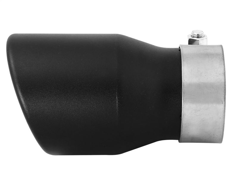 aFe MACH Force-XP 409 SS Single Wall Universal Clamp On Exhaust Tip - Black aFe MACH Force-XP 409 SS Single Wall Universal Clamp On Exhaust Tip - Black