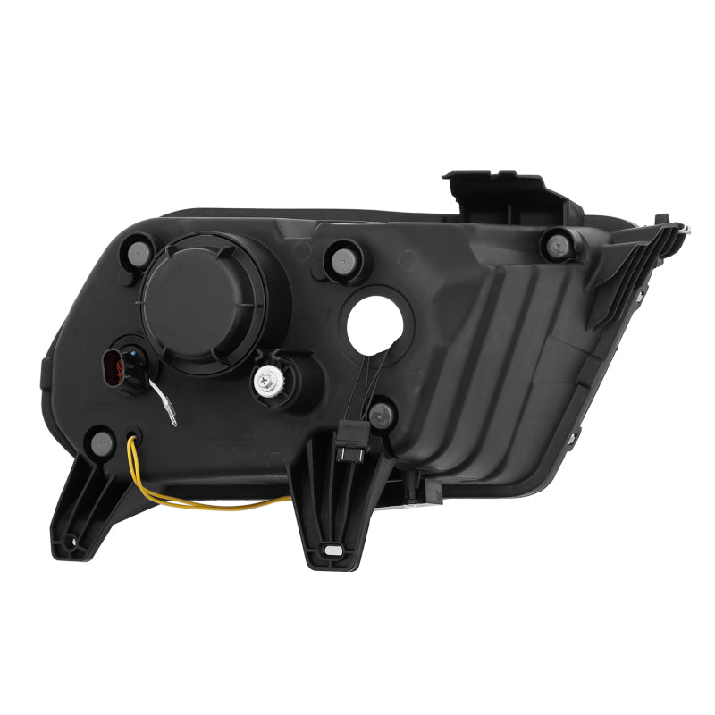 AlphaRex 10-12 Ford Mustang PRO-Series Projector Headlights Plank Style Chrome w/Top/Bottom DRL AlphaRex 10-12 Ford Mustang PRO-Series Projector Headlights Plank Style Chrome w/Top/Bottom DRL