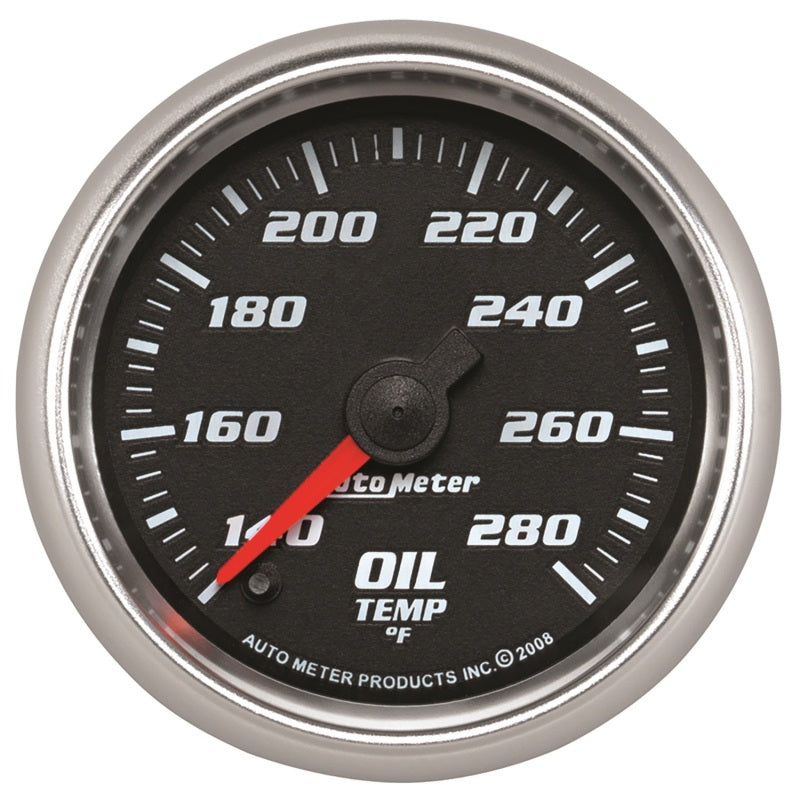 Autometer Pro-Cycle Gauge Oil Temp 2 1/16in 140-280f Digital Stepper Mo Autometer Pro-Cycle Gauge Oil Temp 2 1/16in 140-280f Digital Stepper Mo