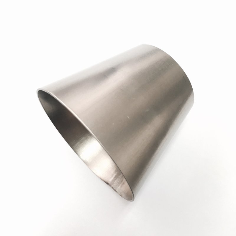 Ticon Industries 2-3/8in OAL 2.0in to 3.0in Titanium Transition Reducer Cone Ticon Industries 2-3/8in OAL 2.0in to 3.0in Titanium Transition Reducer Cone