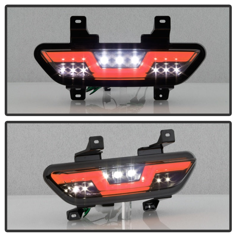Spyder 15-16 Ford Mustang LED Reverse Lights - Black Smoke (ALT-YD-FM15RED-REV-BSM) Spyder 15-16 Ford Mustang LED Reverse Lights - Black Smoke (ALT-YD-FM15RED-REV-BSM)