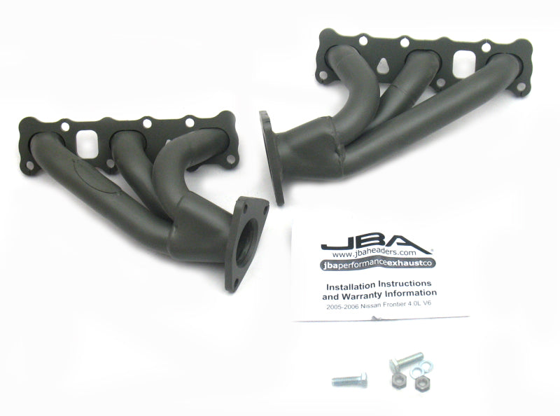 JBA 04-15 Nissan 4.0L V6 1-5/8in Primary Ti Ctd Cat4Ward Header JBA 04-15 Nissan 4.0L V6 1-5/8in Primary Ti Ctd Cat4Ward Header