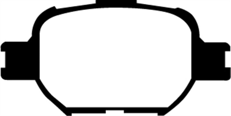 EBC 04-10 Scion TC 2.4 Redstuff Front Brake Pads EBC 04-10 Scion TC 2.4 Redstuff Front Brake Pads