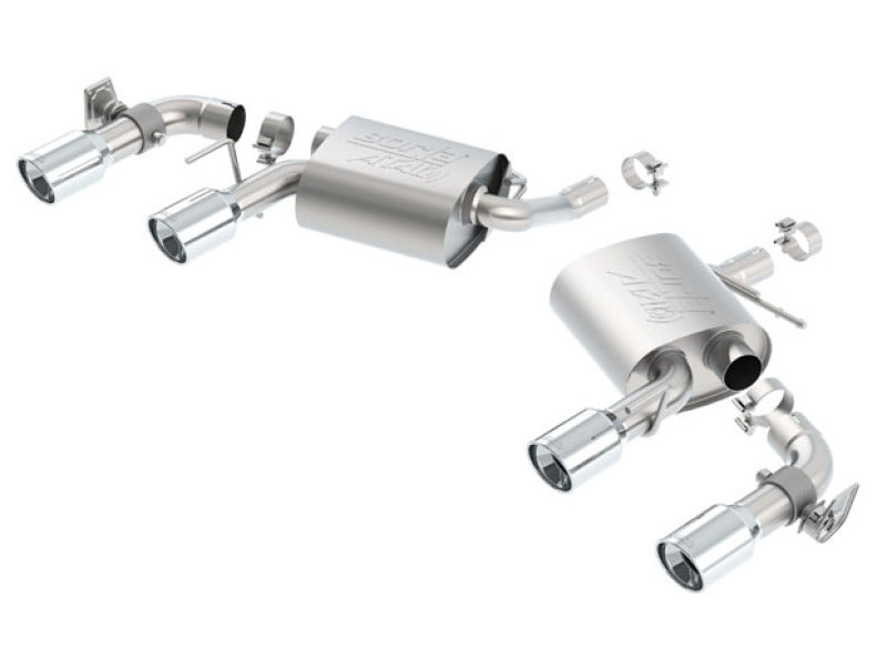 Borla 2016 Chevy Camaro V6 AT/MT ATAK Rear Section Exhaust w/ Dual Mode Valves Borla 2016 Chevy Camaro V6 AT/MT ATAK Rear Section Exhaust w/ Dual Mode Valves