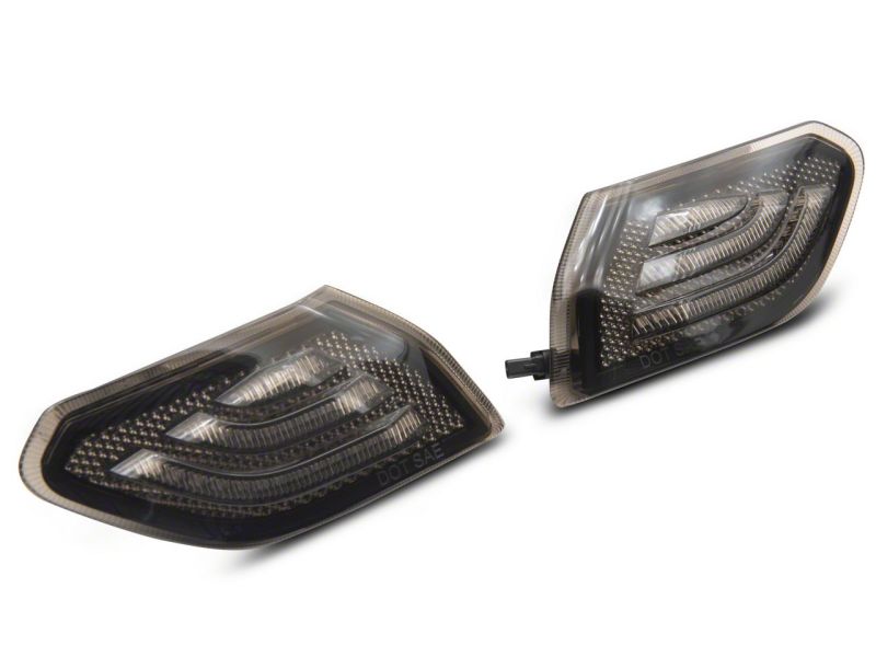 Raxiom 18-23 Jeep Wrangler JL Axial Series LED Side Marker Lights- Smoked Raxiom 18-23 Jeep Wrangler JL Axial Series LED Side Marker Lights- Smoked