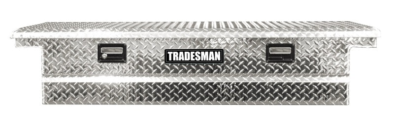 Tradesman Aluminum Single Lid Cross Bed Truck Tool Box (70in.) - Brite Tradesman Aluminum Single Lid Cross Bed Truck Tool Box (70in.) - Brite