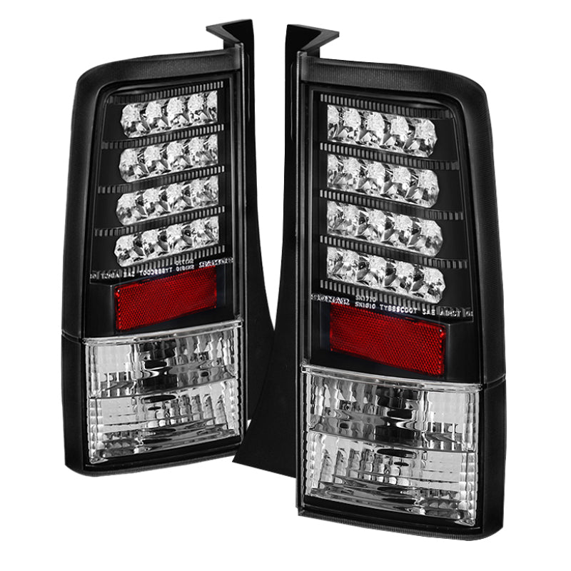 Spyder Scion XB 03-07 Version 2 LED Tail Lights Black ALT-YD-TSXB03-LED-V2-BK Spyder Scion XB 03-07 Version 2 LED Tail Lights Black ALT-YD-TSXB03-LED-V2-BK