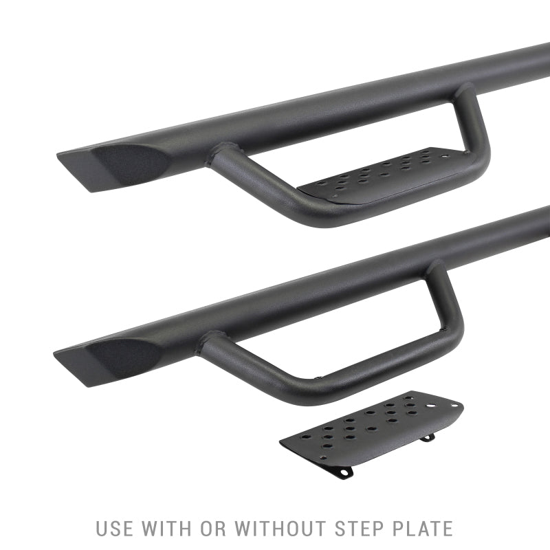 Go Rhino Dominator Xtreme D2 Side Steps 80in. Cab Length - Tex. Blk (No Drill/Mounting Brkt Req.) Go Rhino Dominator Xtreme D2 Side Steps 80in. Cab Length - Tex. Blk (No Drill/Mounting Brkt Req.)