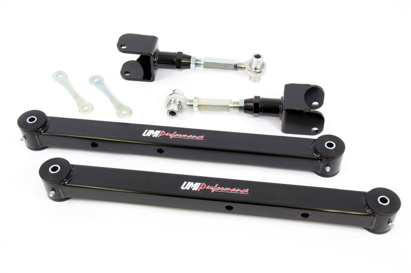UMI Performance 78-96 GM B-Body Boxed Lower Control Arm & Adjustable Upper Control Arm Kit UMI Performance 78-96 GM B-Body Boxed Lower Control Arm & Adjustable Upper Control Arm Kit