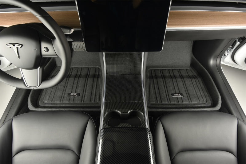 3D MAXpider 2020-2022 Tesla Model 3 Elitect 1st & 2nd Row Floormats - Black 3D MAXpider 2020-2022 Tesla Model 3 Elitect 1st & 2nd Row Floormats - Black