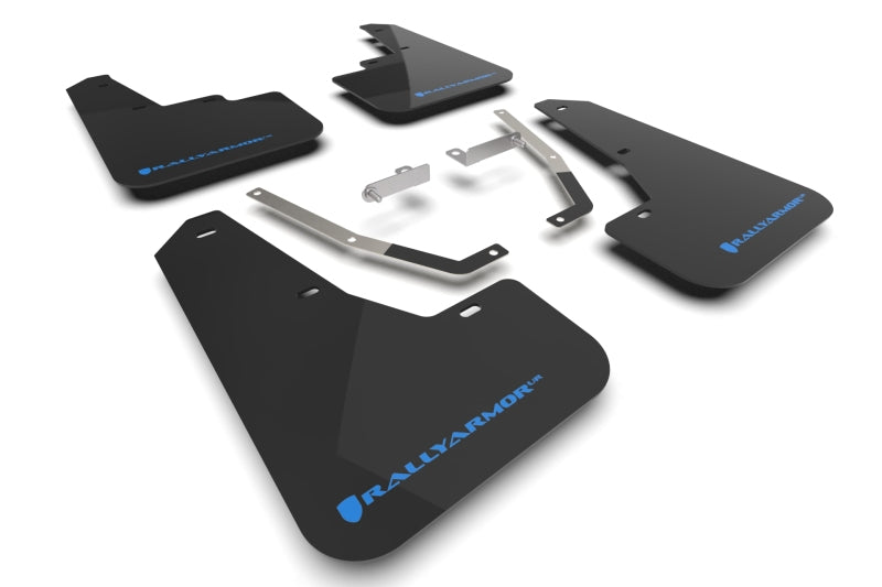 Rally Armor 24-25 Subaru Crosstrek Black UR Mud Flap Light Blue Logo Rally Armor 24-25 Subaru Crosstrek Black UR Mud Flap Light Blue Logo