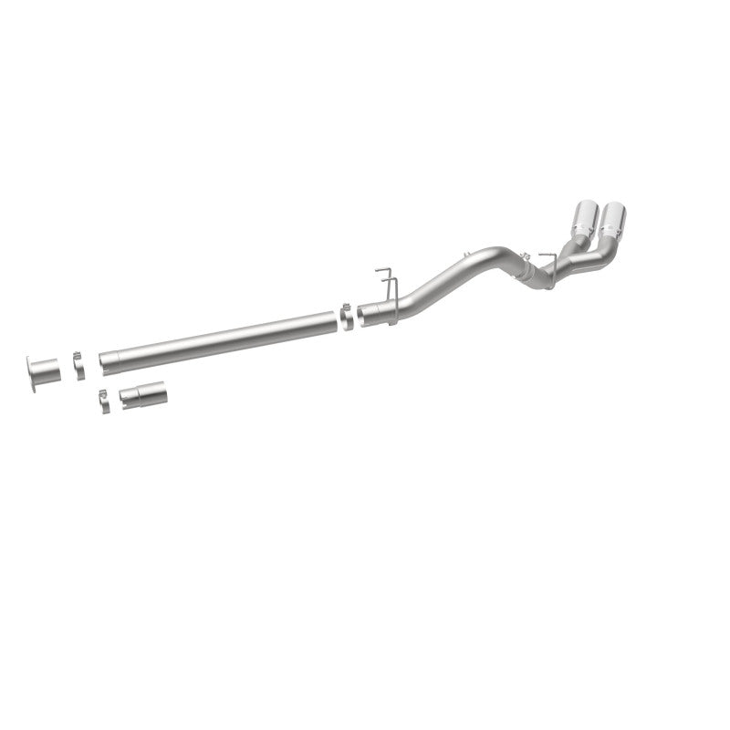 MagnaFlow 08-17 Ford F-250/F-350/F-450 4.6L/6.7 DPF-Back SS 4in Dual Single Passenger Side Rear Exit MagnaFlow 08-17 Ford F-250/F-350/F-450 4.6L/6.7 DPF-Back SS 4in Dual Single Passenger Side Rear Exit