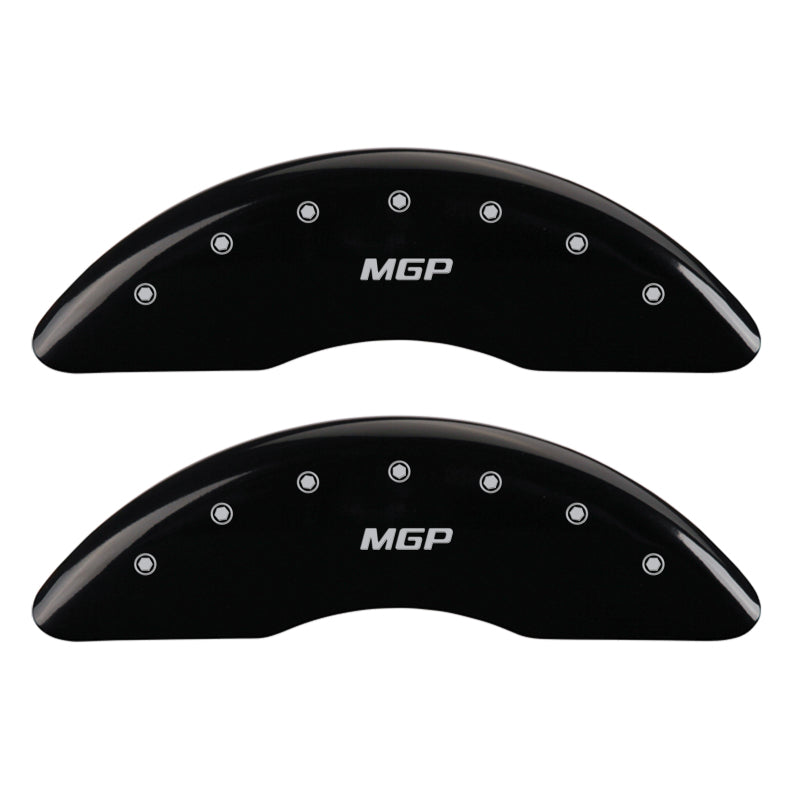 MGP 2 Caliper Covers Engraved Front MGP Black Finish Silver Characters 2007 GMC Canyon MGP 2 Caliper Covers Engraved Front MGP Black Finish Silver Characters 2007 GMC Canyon