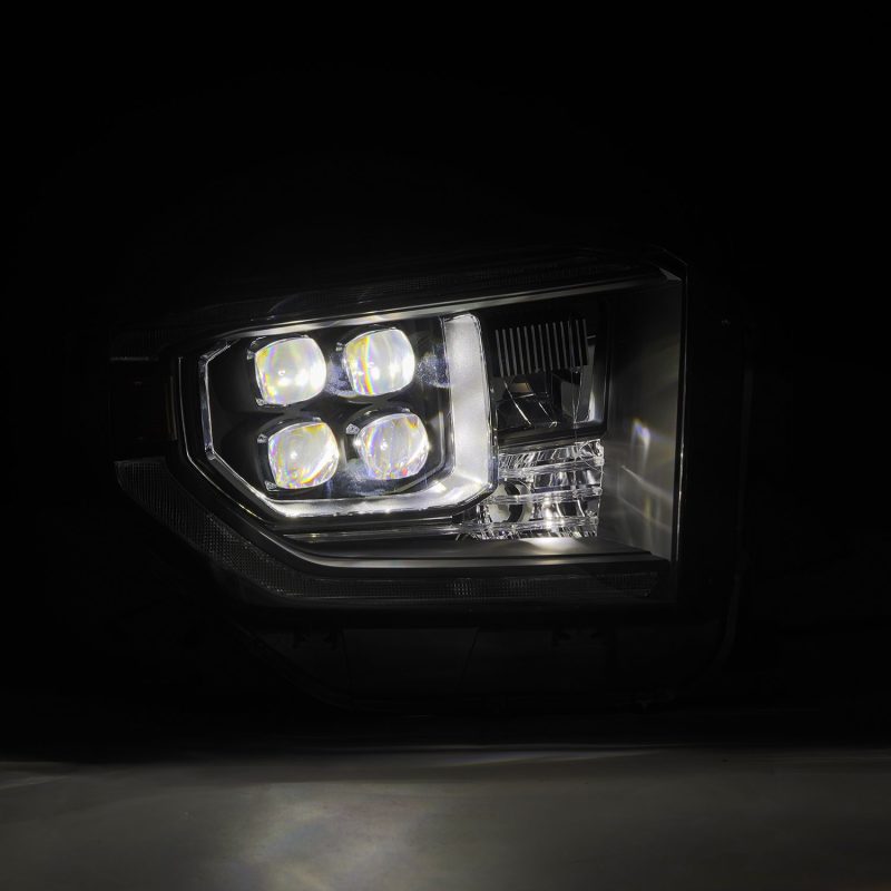 AlphaRex 14-21 Toyota Tundra NOVA-Series LED Proj Headlights Blk w/Actv Light & Seq. Sig + DRL AlphaRex 14-21 Toyota Tundra NOVA-Series LED Proj Headlights Blk w/Actv Light & Seq. Sig + DRL
