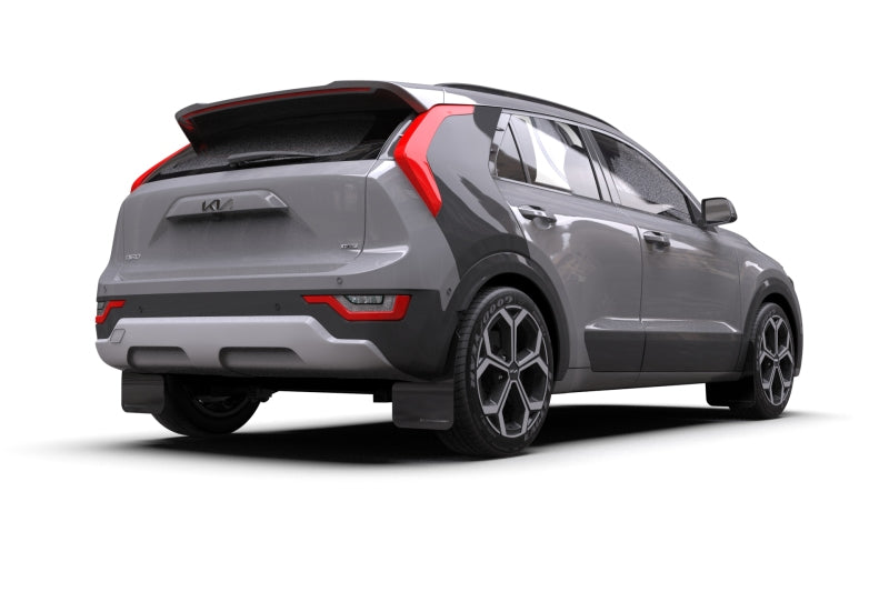 Rally Armor 23-25 Kia Niro SG2 Black UR Mud Flap Red Logo Rally Armor 23-25 Kia Niro SG2 Black UR Mud Flap Red Logo