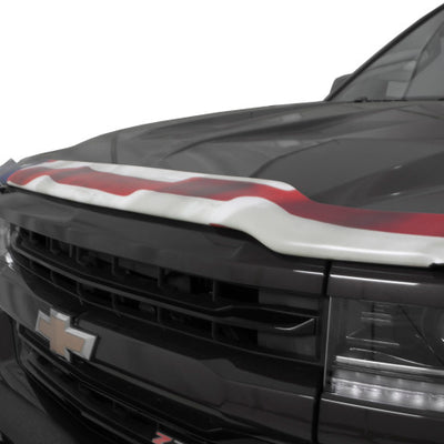 Stampede 2007-2013 Chevy Avalanche Vigilante Premium Hood Protector - Flag