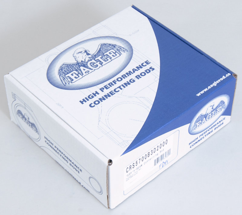 Eagle Chevrolet 350/LT1/400/305 Engine Std 4340 H-Beam Connecting Rods - Set of 8 Eagle Chevrolet 350/LT1/400/305 Engine Std 4340 H-Beam Connecting Rods - Set of 8